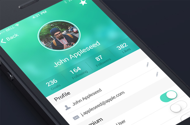 40個手機APP應(yīng)用設(shè)置界面UI設(shè)計