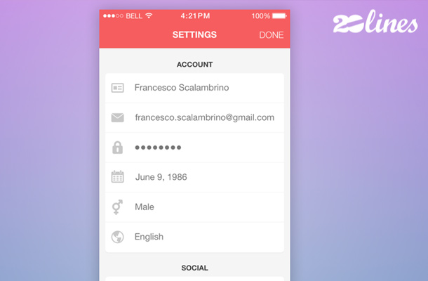 40個手機APP應(yīng)用設(shè)置界面UI設(shè)計