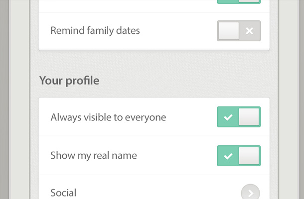 40個手機APP應(yīng)用設(shè)置界面UI設(shè)計