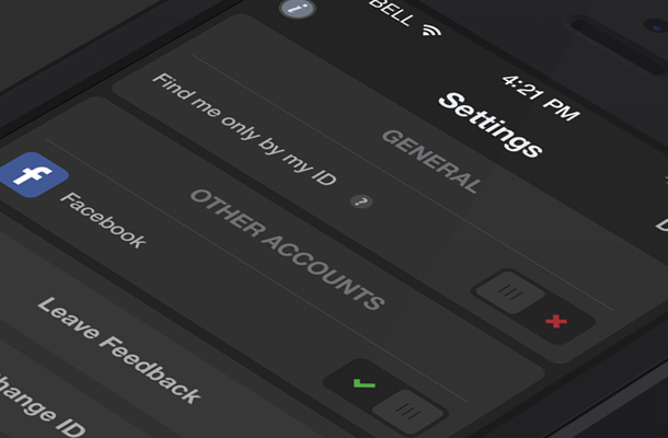 40個手機APP應(yīng)用設(shè)置界面UI設(shè)計