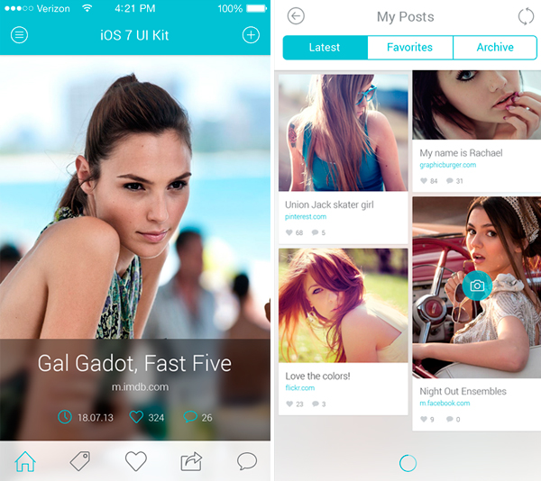 20個漂亮的手機(jī)用戶界面UI設(shè)計(jì)