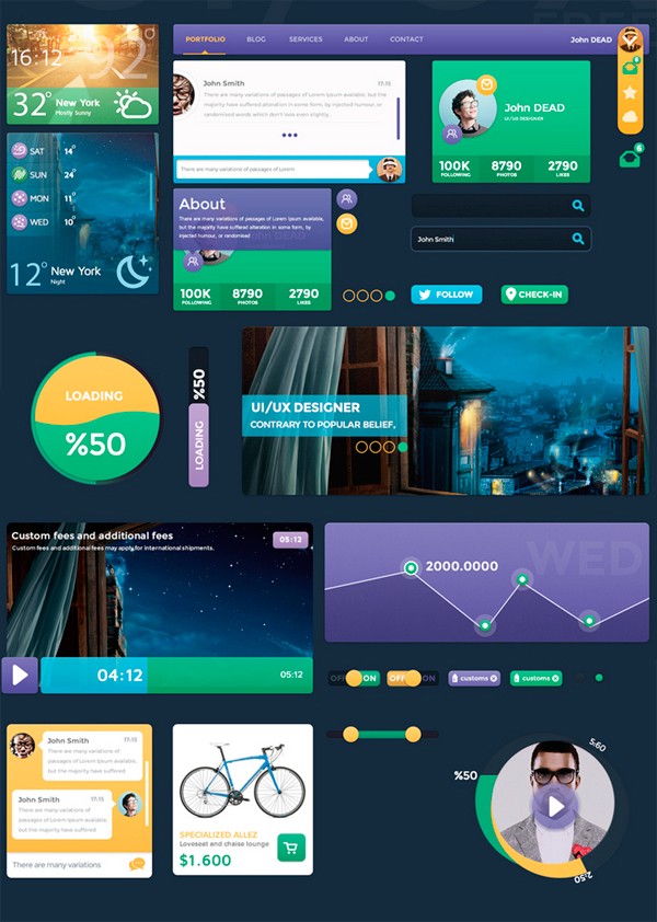 20個漂亮的手機(jī)用戶界面UI設(shè)計(jì)