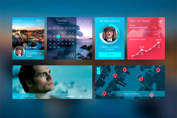 20個漂亮的手機(jī)用戶界面UI設(shè)計(jì)
