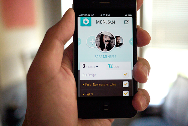 20個漂亮的手機(jī)用戶界面UI設(shè)計(jì)