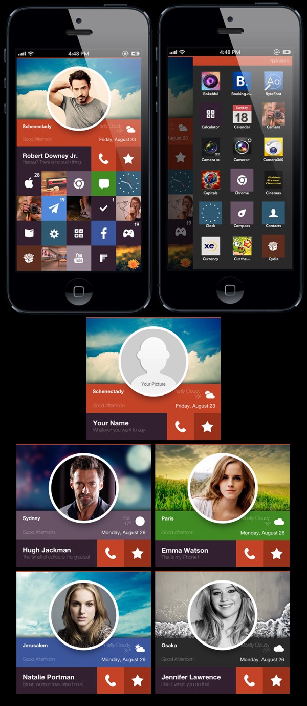 20個漂亮的手機(jī)用戶界面UI設(shè)計(jì)